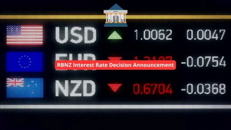 RBNZ Interest Rate Decision Announcement