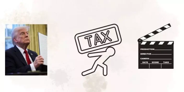 US President Donald Trump announces 100% tariffs on foreign films to support domestic production."