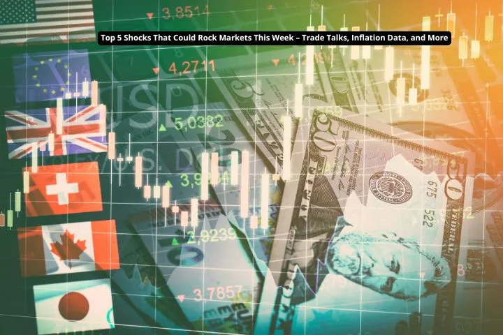 Market shocks this week may hit forex, stocks, and commodities as traders watch US CPI, trade talks, GDP data, and Banxico's expected rate cut.